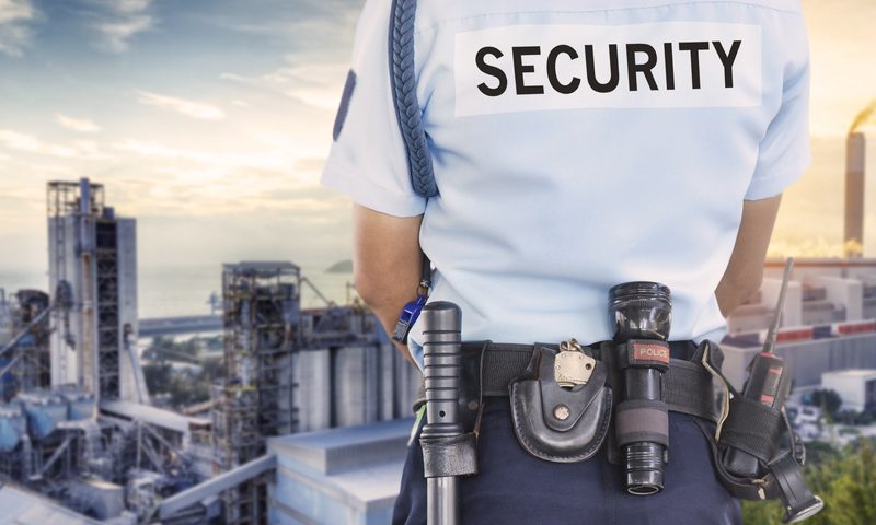 The specifications of factory security personnel differ from those of private security guards at home